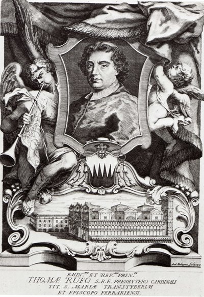 Portrait of Cardinal Tommaso Ruffo by A. Bolzoni